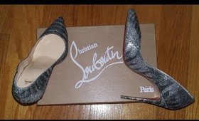 PIGALLE FOLLIES 100MM CHRISTIAN LOUBOUTIN UNBOXING 2016