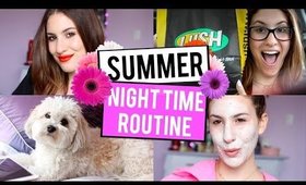 Summer NIGHT ROUTINE 2015 ♡ JamiePaigeBeauty