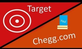 Haul ~ Target & Chegg