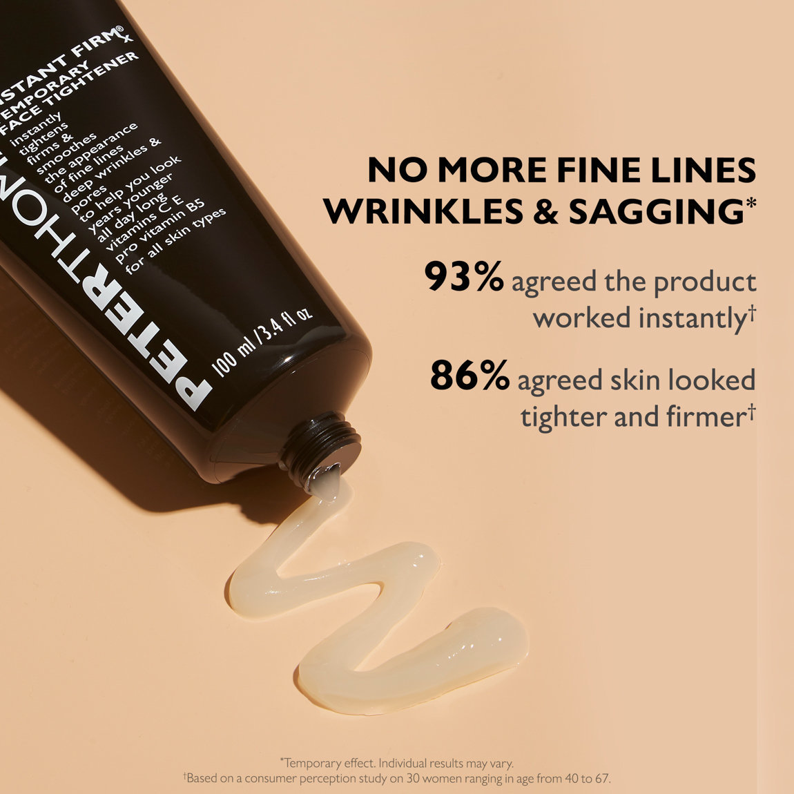 Peter Thomas Roth インスタントファームXタイトナー100ml Instant FIRMx Temporary Face Tightener|100 ml / 3.4 fl oz