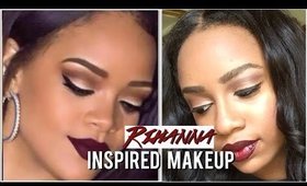 RIRI Inspired MAKEUP/GRWM |BeautybyTommie