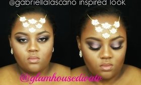 @gabriellalascano inspired makeup look @glamhousedivatv