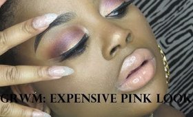 Get Ready With Me: Using Mac expensive pink shadow