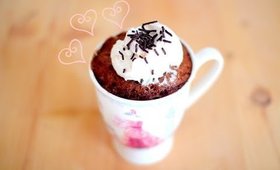 Recette MugCake Chocolat En 1 Minute !