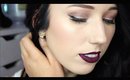 Purple Lips + Bold Eyes Makeup | Kourt K Kylie Lipkit!