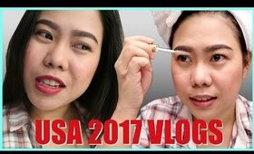US VLOGS DAY 12: LAST DAY SA US + TRAVEL MAKEUP ROUTINE (OCT 30-NOV 1, 2017)