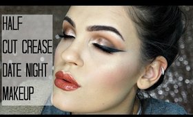 Half Cut Crease Date Night Makeup Tutorial