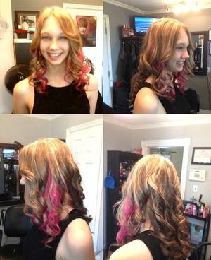Amazing hair done by my super talented cousin Kaite G. 