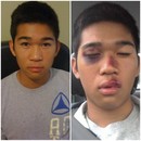 Eric before and after beat up
