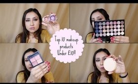 Best makeup products under £10 best for indian brown olive skin || Makeup With Raji