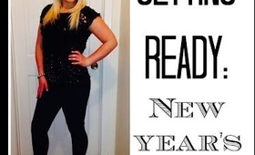 Getting Ready: New Year's Eve Makeup Look