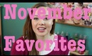 November Favorites 2013!