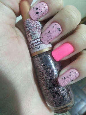 Pink nails ;)
