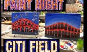 Paint Night at Citi Field
