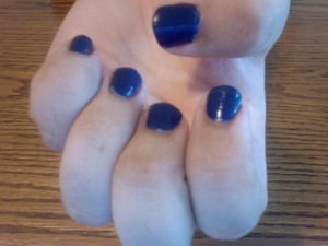 favourite blue nail polish!