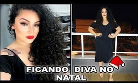 ARRUME-SE COMIGO REAL PRO NATAL! MAKE, CABELO E LOOK! Duda Fernandes