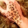 i love my leopard print tattoo!