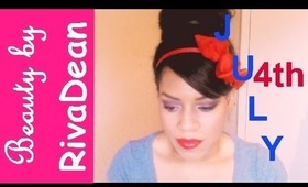 4th of July Makeup Tutorial