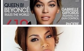 Beyonce Vogue Magazine makeup Tutorial