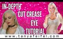 In-Depth Cut Crease Eye Tutorial | Fall | Glitter | Vampy | Edgy | Tanya Feifel-Rhodes