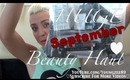 HUGE September Beauty Haul ft. ELF, MAC, Victorias Secret, & Drugstore♡