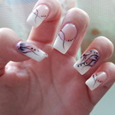 French Flower Nails