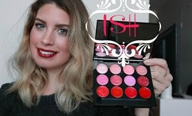 FABFITFUN ISH 12 Shade Lip Statement | First Impressions | SWATCHES