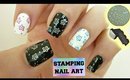 Stamping Nail Art Tutorial *using regular nail polish* - [BornPrettyStore Review]