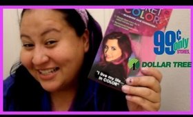 Secret Color Hair Extensions Reiview | Is it worth a dollar? Dollar Tree and 99 cent only haul