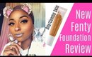 New Fenty Longwear Foundation Review Oily skin 430 || Vicariously Me