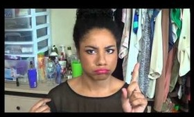 Big Bun Tutorial - With and Without Extensions Adozie93