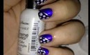 Purple Dotty--A NAIL TUTORIAL w/ DOTTING and TAPING!