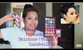 Fave Drugstore Makeup for Medium Skin | Collab with Lulubella83