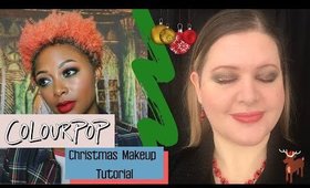 Christmas Makeup Look using ColourPop with Shelly Ślączka