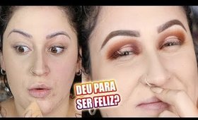 TENTEI FAZER AQUELA MAKE SINISTRA COM PRODUTOS LANÇAMENTO! Duda Fernandes