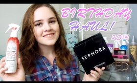 Birthday Haul! | 2015