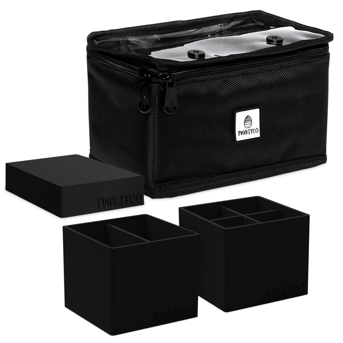 MYKITCO My Big Hygiene Bag with Small Flex-Pots | Beautylish