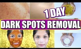 How To Remove Dark Spots On Face | 1 Day Skincare Routine For Spotless Skin |SuperPrincessjo