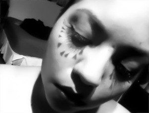 dramatic lashes render amazing shadows