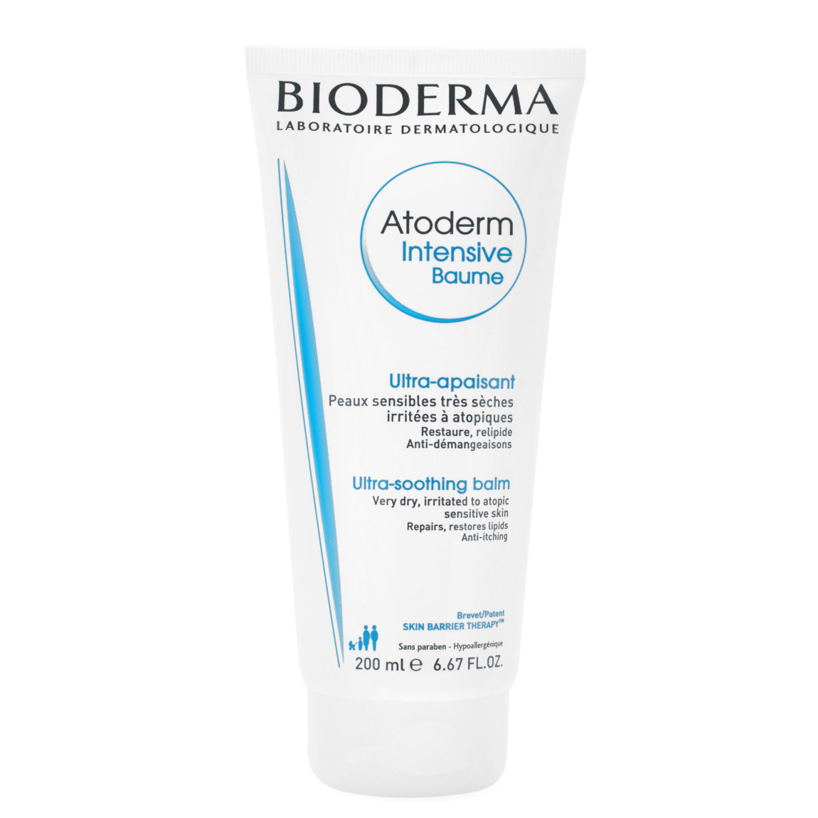 Bioderma Atoderm Intensive Balm 200 ml alternative view 1 - product swatch.