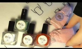 Little Fudges Beauty Shop Christmas Collection Unboxing & Live Swatches | Stephyclaws