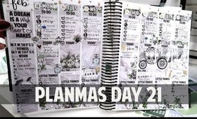 PLANNER FLIP THROUGH | Vlogmas Day 21