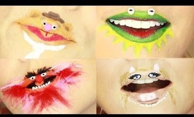 Crazy Muppet Lip Art by Kandee Johnson