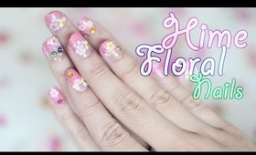 Hime Floral Nails