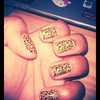 My Cheetah Nails =]