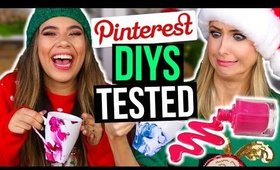 Pinterest HACKS TESTED || Easy DIY Gift Ideas w/ Adelaine Morin!