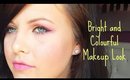 Bright and Colourful Makeup Look