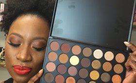 GRWM Morphe 35R first impressions makeup tutorial.
