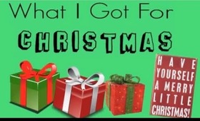 What I Got For Christmas 2012!