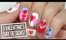 5 Cute Valentine's Day Nail Art Designs!
